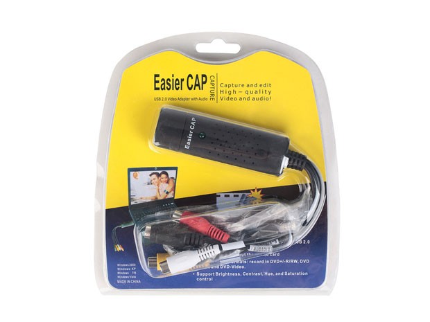 &ua CAPTURADORA VIDEO EASIER CAP USB 2.0 (1192)
